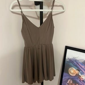 Short Strappy Romper